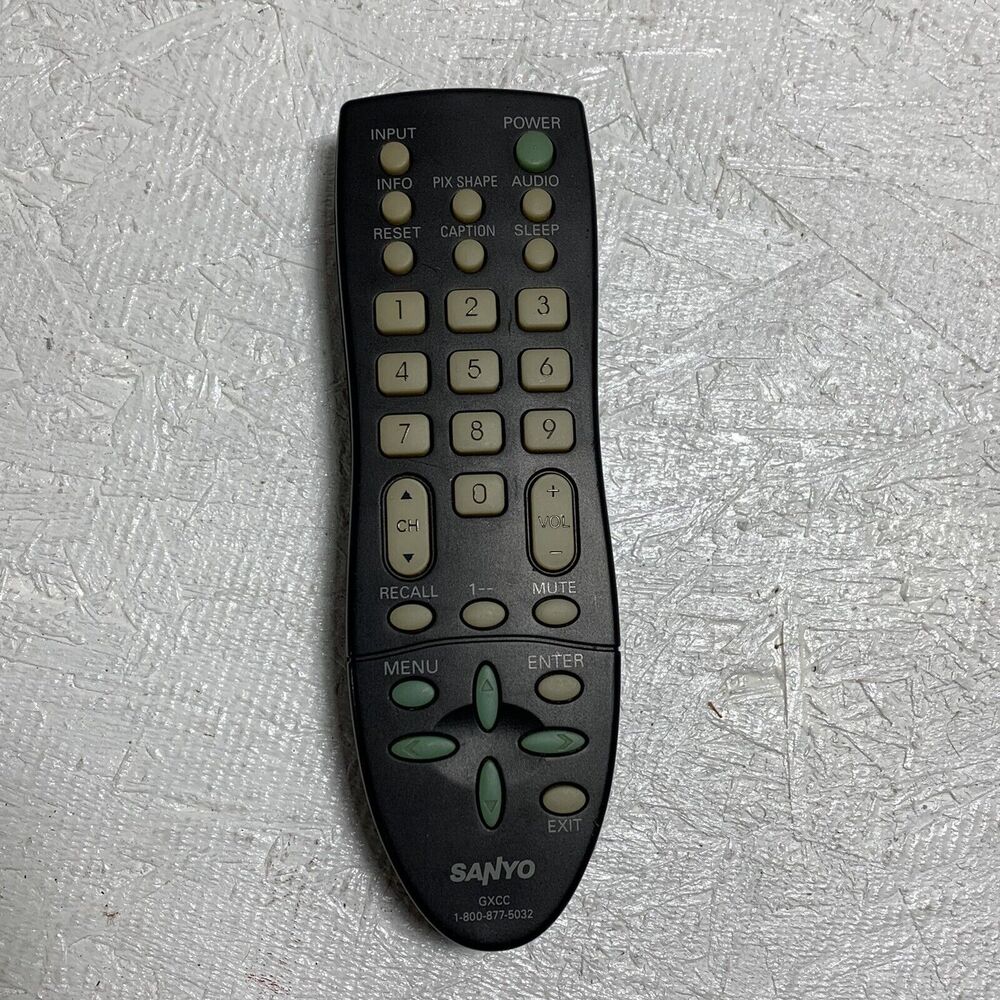 Genuine GXCC Sanyo LCD TV Remote Control DP26649 DP26640 DP42D23 DP19648 DP39E23